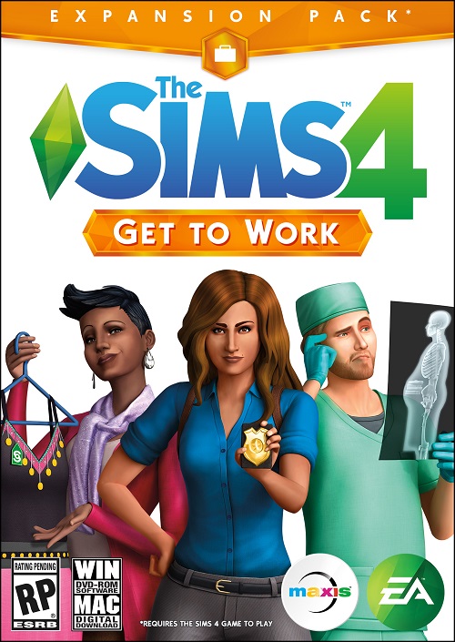 sims 4 get to work key